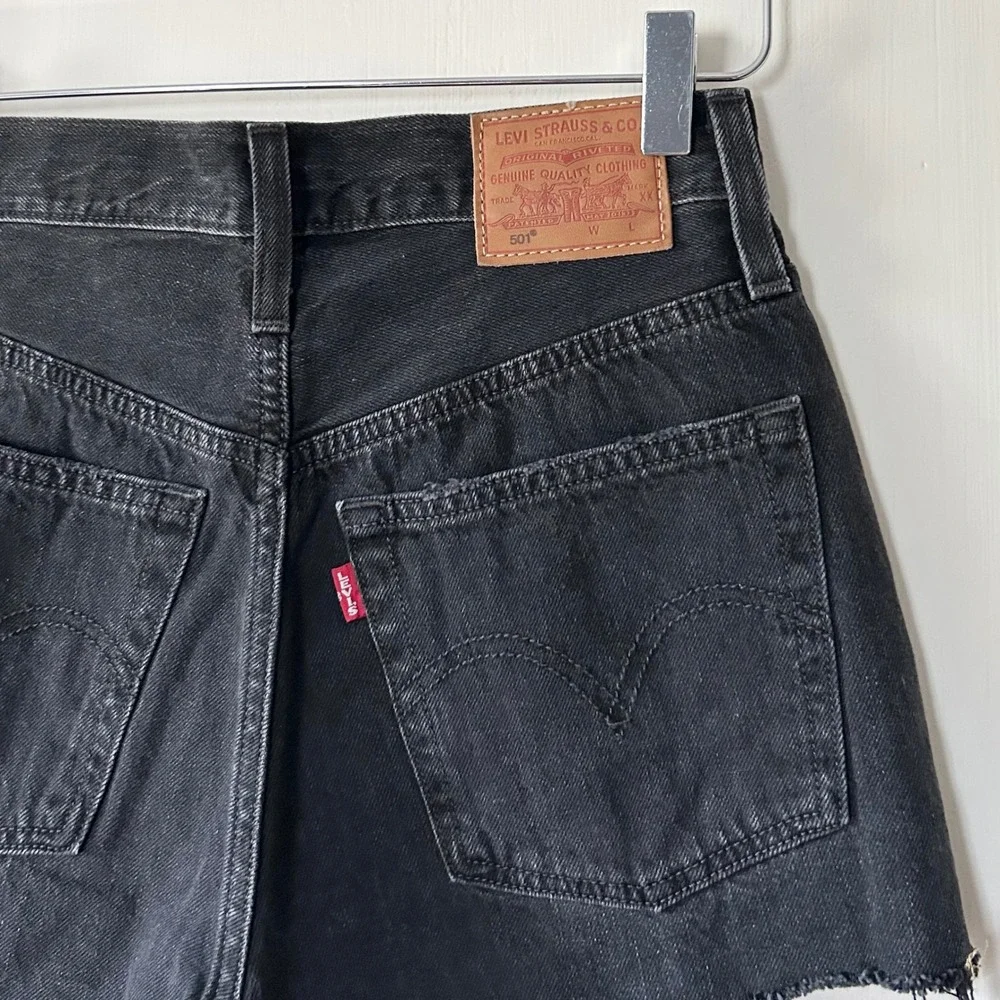 Levi's Premium 501‎ Original Denim Short Wise Up 25 Summer Festival Casual
